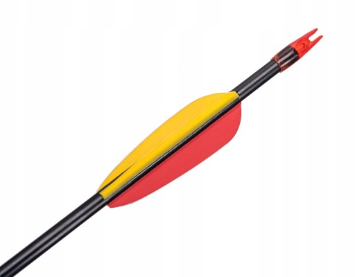 Poe lang sklolaminátový luk šíp 26'' 66 cm, čierny