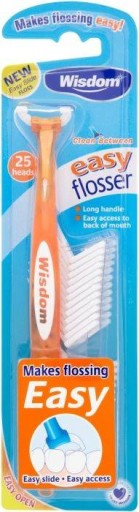 Zubná niť WISDOM Easy Floss s dlhou rukoväťou