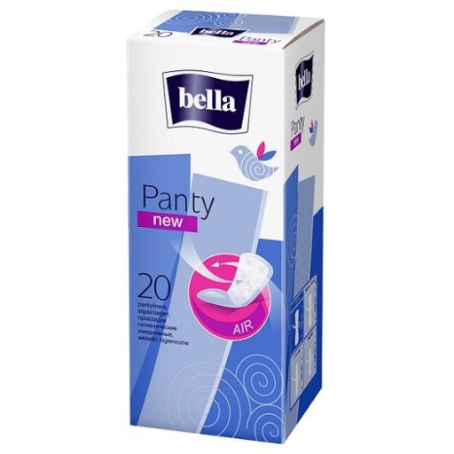 Slipové vložky, Bella Panty New, 20 kusov