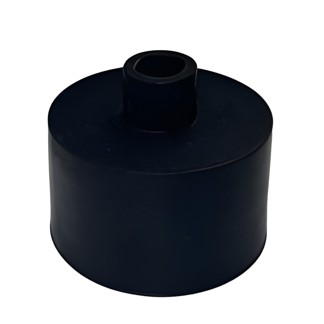 Silikónové uzávery pre okrúhlu trubicu D22 BLACK Flex 360 LED neónová hadica 22 mm