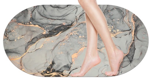 KÚPEĽŇOVÁ PODLOŽKA RÝCHLOSCHNÚCE ABSORBČNÍ PROTIŠMYKOVÝ KOBEREC 40x60
