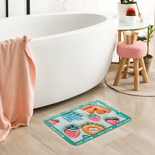 3D protišmykový absorpčný detský koberček do kúpeľne