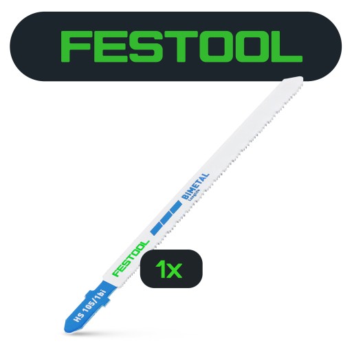Čepeľ na kovovú priamočiaru pílu Festool HS 105/1 BI NEREZOVÁ OCEL 204272