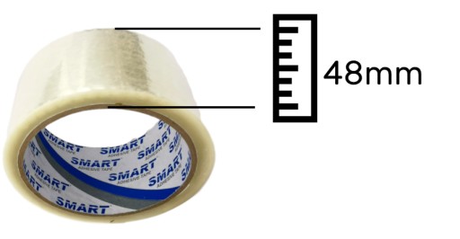 BALiaca páska 48/66Y TRANSPAR SMART LEPIDLO 48x66