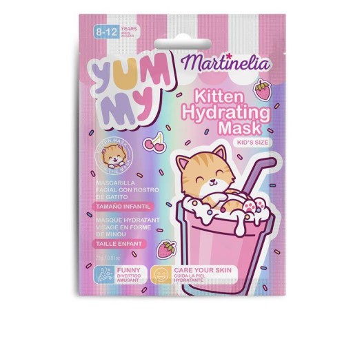 MARTINELIA CAT MAŤATKA HYDRATAČNÁ TVÁROVÁ MASKA PRE DETI SPA