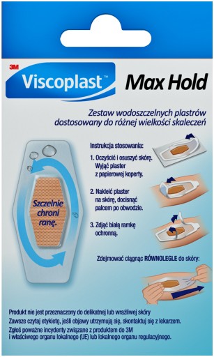 VISCOPLAST Max Hold vodeodolný 12 ks