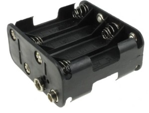Kôš na batérie 1,5V 8 x AA (R6) s konektorom