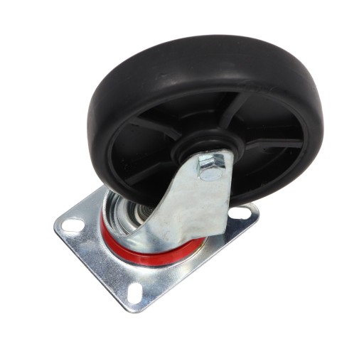 Plastové otočné koliesko 125mm koliesko pre 130kg vozík