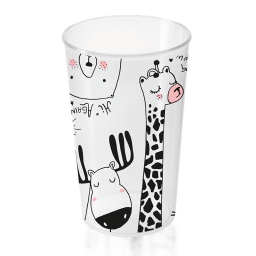BranQ plastový hrnček 250 ml ANIMALS ANIMALS