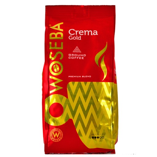 Woseba Gold vrecúško na mletú kávu 250g