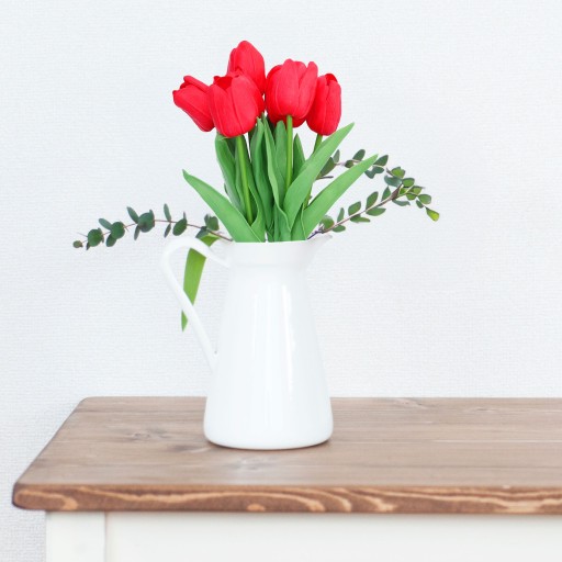 TULIPS TULIPSOVÁ KYTICA umelé živé kvety do vázy na Veľkú noc