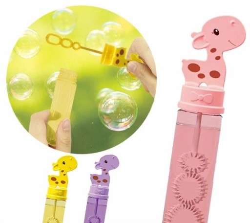 MYDLOVÉ BUBLINY pre deti ŽIRAFA 14cm