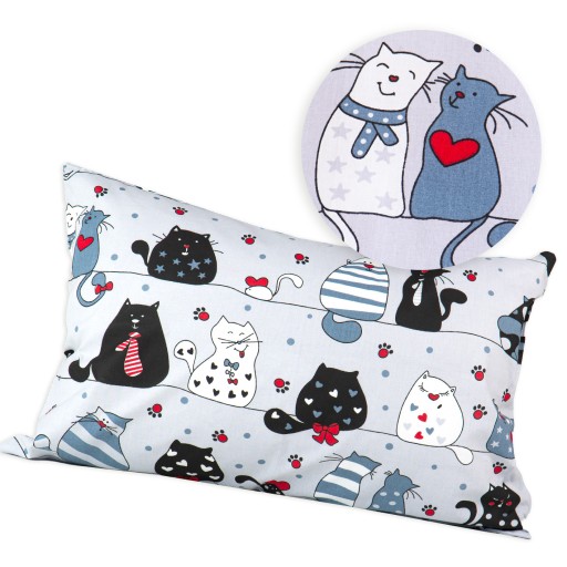 Obliečka na vankúš 50x60 Cats