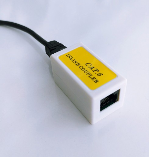 KONEKTOR RJ45 SIEŤOVÝ KONEKTOR Adaptér RJ45 CAT 6