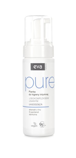 UKLIDŇUJÚCA pena na intímnu hygienu Eva 150 ml.