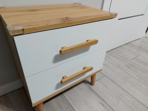 Drevená nábytková rúčka z dubu, dĺžka 160mm, rozteč 96mm POĽSKÝ VÝROBCA