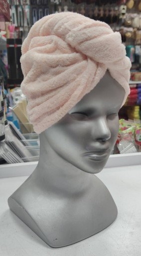 Osuška na sušenie vlasov KILLYS Turban vyrobená z jemného, mäkkého froté