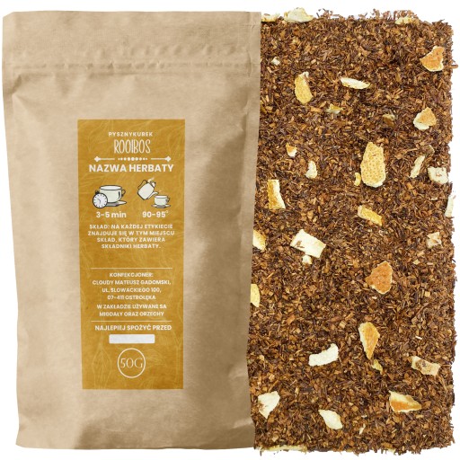 Rooibos čaj CITRÓN POMARANČ 50G lahodný