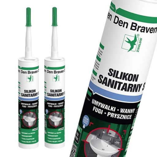 Den Braven SANITÁRNY SILIKÓN BIELY 280 ML