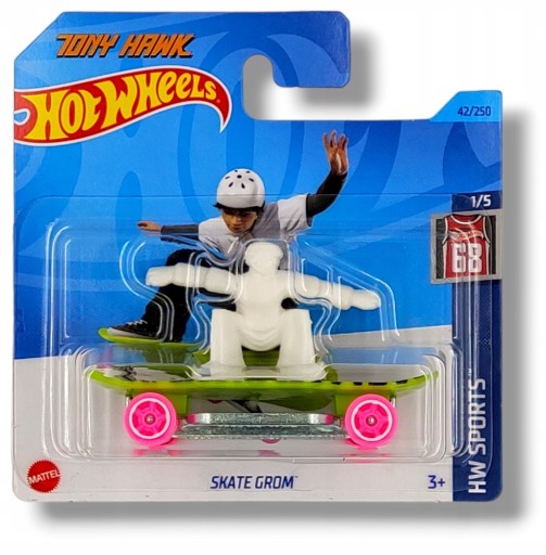 Autíčko Hot Wheels HKK42 Skate Grom Tony Hawk