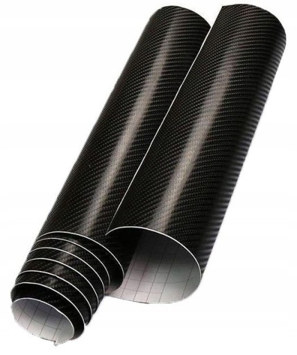 UHLÍKOVÁ FÓLIA CARBON 4D ČIERNA DYHA 152x50 cm