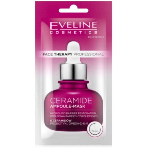 Eveline Face Therapy Mask Ampulová krémová maska so 6 porbiotikami ceramidov
