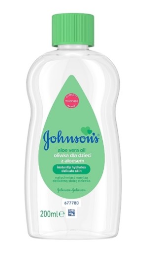 Johnson's Baby Baby olej s aloe 200 ml