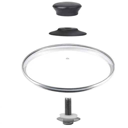 POKROK UNIVERZÁLNE SKLENENÉ POKLOPENIE S KLOBÁKOVÝM POKLOPOM 24CM