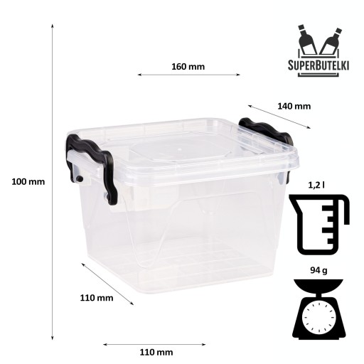 Lunchbox 1,2 l obedár na jedlo
