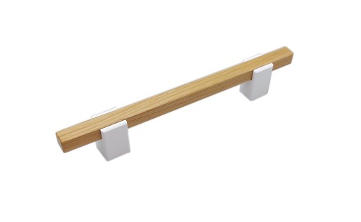 Drevená nábytková rúčka z dubu, dĺžka 230mm, šírka 160mm