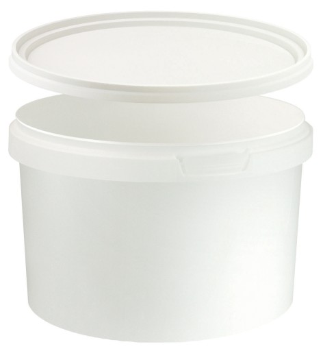 NÁDOBA NA PLASTOVÚ FARBU, BIELA 0,55L