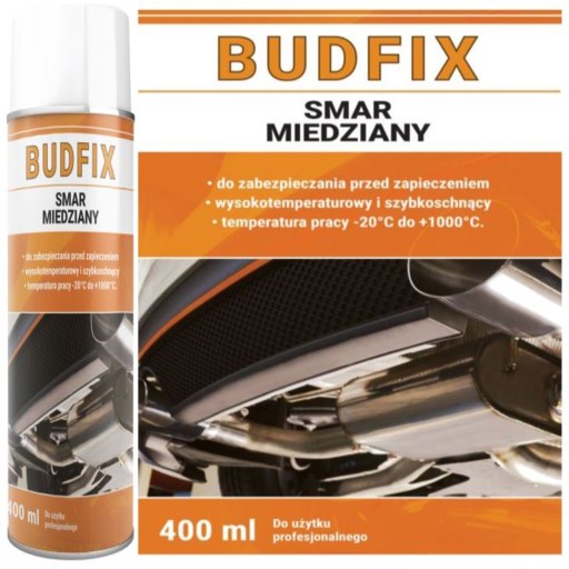 COPPER GREASE vysokoteplotný medený sprej do 1100°C MEĎ 400ml