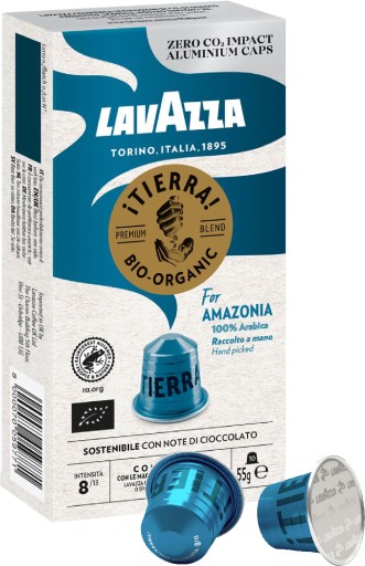 Kávové kapsuly pre Nespresso Lavazza Tierra Bio Organic For Amazonia x10