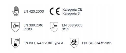 GUIDE 4013 OCHRANNÉ RUKAVICE PROTI CHEMIKÁLIÁM VEĽKOSŤ 11 223536343