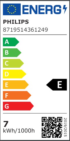LED žiarovka PHILIPS E27 7W = 60W 2700K TEPLÁ BIELA 806lm A60