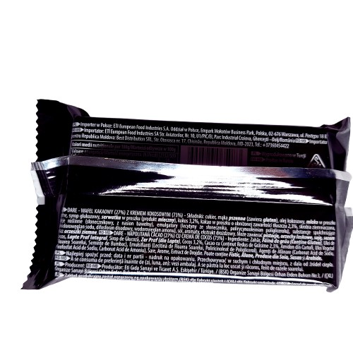 ETI DARE KAKAOVÁ OPLATKA S KOKOSOVÝM KRÉMOM 40G SADA 2 kusov