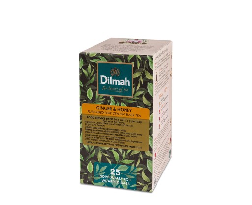 Ginger & Honey Dilmah 25 gastronomických obálok