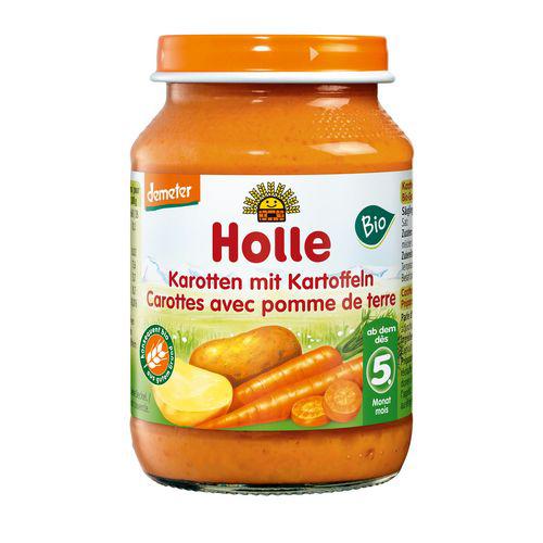 Holle mrkva so zemiakmi eko 190g