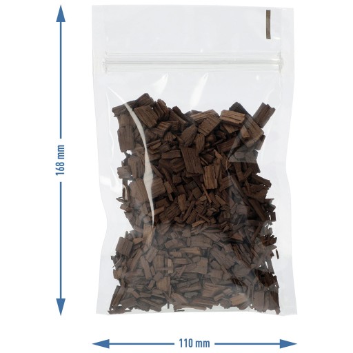 Dubové vločky, vanilkové hobliny, silno opečené, 50g