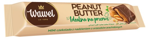 ČOKOLÁDOVÉ WAWEL MINI NADZ ARAŠIDOVÉ MASLO