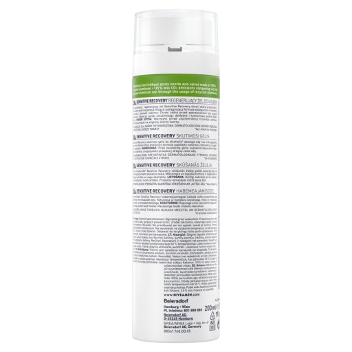 NIVEA MEN SENSITIVE RECOVERY Regeneračný gél na holenie pre mužov 200ml