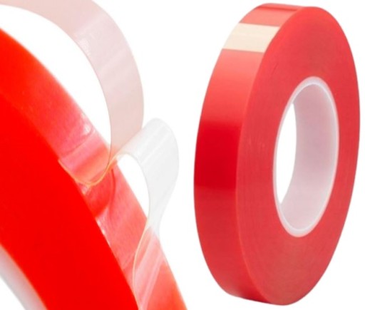 OBOJSTRANNÁ LEPIACA PÁSKA 9mm 50m akrylová montáž transparentná PET