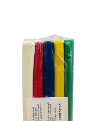 NARA PLASTICINE 5 farieb, BEZLEPKU