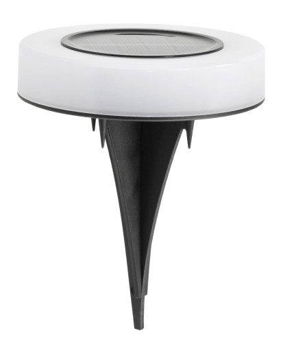 Solárna záhradná lampa zapustená do zeme, biela IP44, dekoratívna