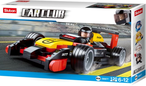 SLUBAN BLOCKS GOKART RACING AUTA FORMULE 1 F1