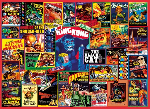PUZZLE 1000 dielikov THRILLER CLASSICS CLEMENTONI 39602