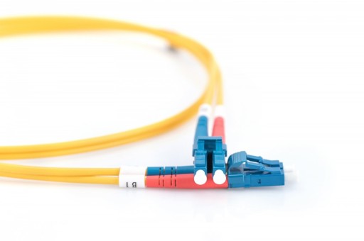 DIGITUS Patchcord FO SM 09/125 OS2 LC-LC duplex 1m