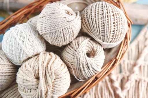 NAJLEPŠIA BAVLNENÁ ŠNÚRA PRE MACRAME 5MM 100M