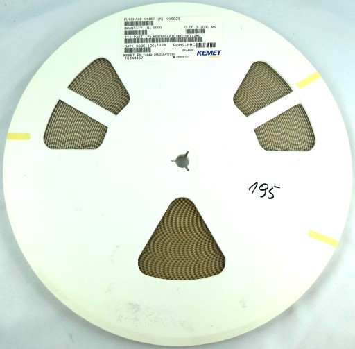 Tantal SMD 35V DC 20% 1000nF 1uF 1206 100ks