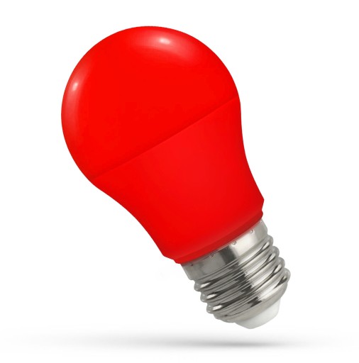 LED dekoratívna girlanda červená žiarovka, dekoratívny svetelný zdroj E27, 4,9W